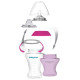 Babyono Krūze ar mīksto uzgali 180 ml BabyOno 1456/02 pink
