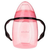 Akuku Krūze ar mīksto uzgali AKUKU A0429 pink