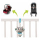 4Baby Muzikālā rotaļlieta OWL blue 4BABY OB01
