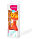 Babyono Zobu riņķis ar grabuli JUICY ORANGE BabyOno 499/01