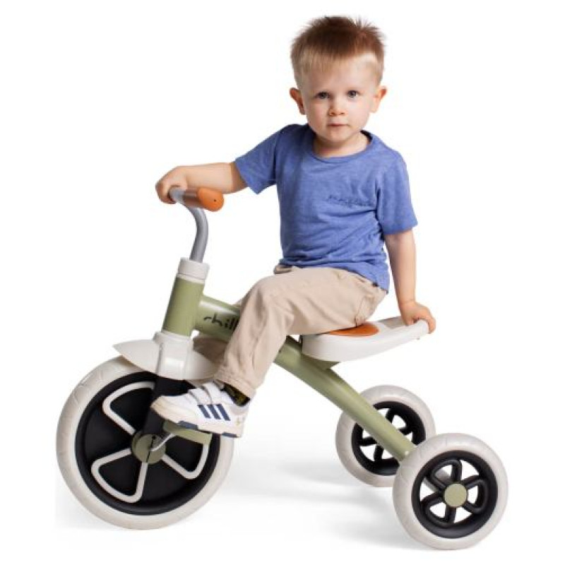 Chillafish Ziggi trīsritenis - 12'' zaļ&scaron; - CPZG01OLI