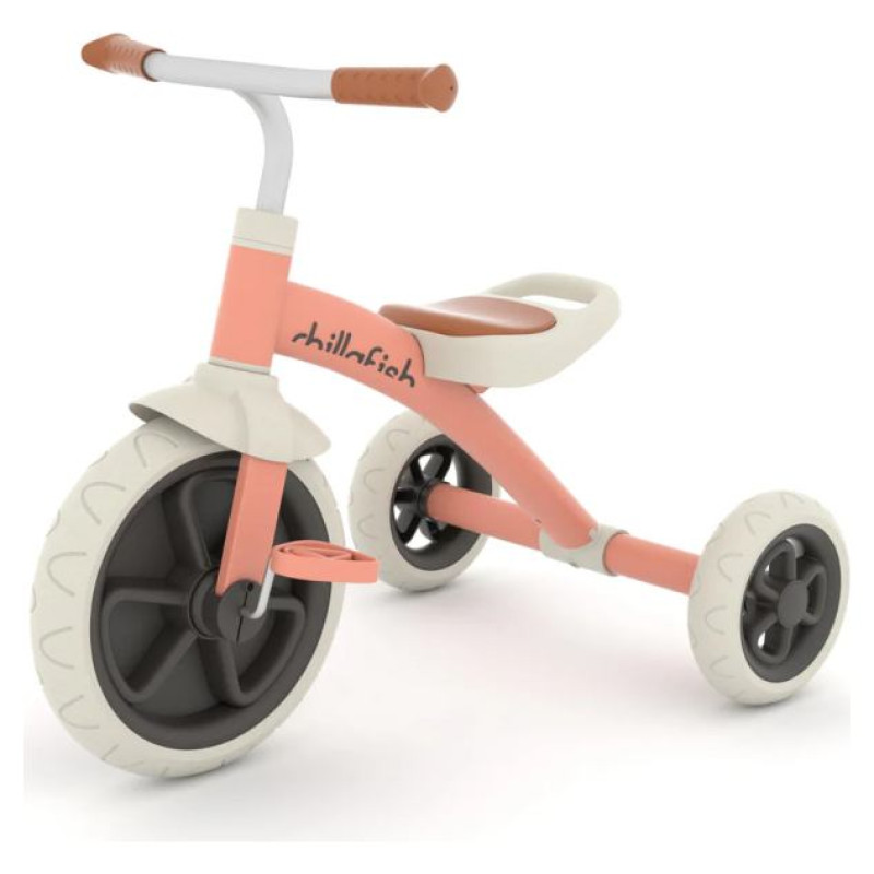 Chillafish Ziggi trīsritenis - 12'' rozā - CPZG01SAL