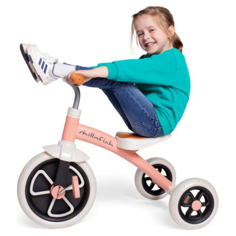 Chillafish Ziggi trīsritenis - 12'' rozā - CPZG01SAL