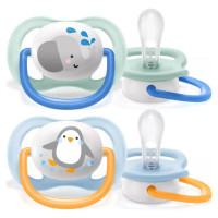 Philips Avent māneklītis Ultra Air Animals, 0-6M (2 gab), zēniem - SCF080/05