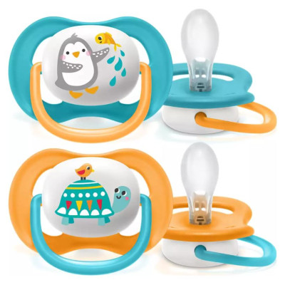 Philips Avent māneklītis Ultra Air Animals, 6-18M (2 gab), zēniem - SCF080/07