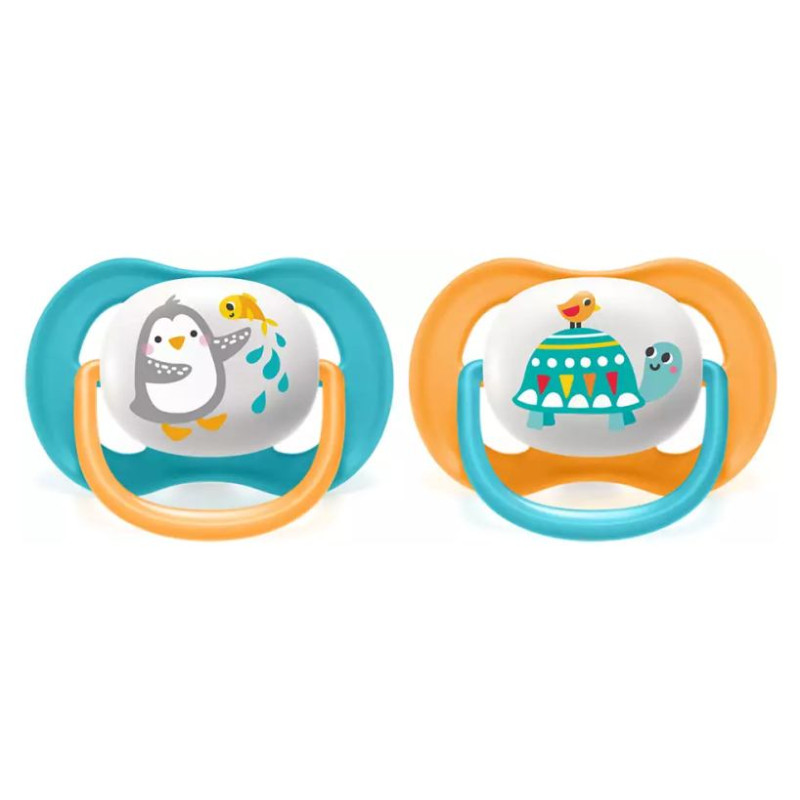 Philips Avent māneklītis Ultra Air Animals, 6-18M (2 gab), zēniem - SCF080/07