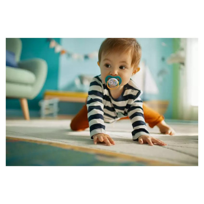 Philips Avent māneklītis Ultra Air Animals, 6-18M (2 gab), zēniem - SCF080/07