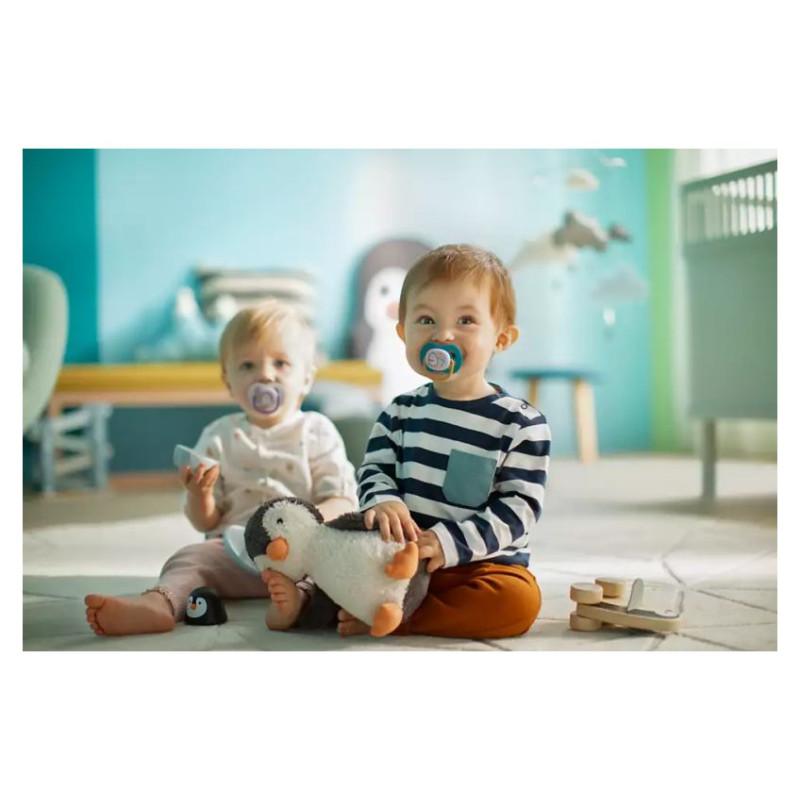Philips Avent māneklītis Ultra Air Animals, 6-18M (2 gab), zēniem - SCF080/07