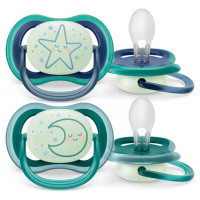 Philips Avent māneklītis Ultra Air Night, 6-18M, (2gab), zēniem - SCF376/13