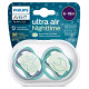 Philips Avent māneklītis Ultra Air Night, 6-18M, (2gab), zēniem - SCF376/13
