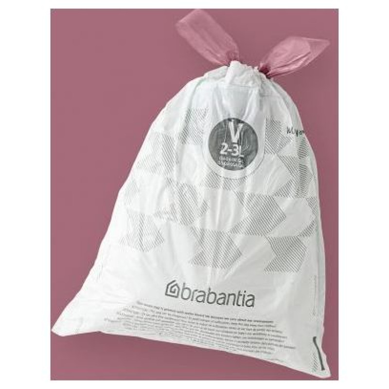 Brabantia atkritumu tvertņu maisiņi, 2-3 l,  (40 gab) - 100253