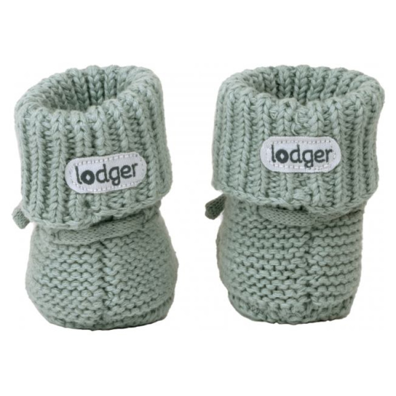 Lodger Slipper Knit čībiņas, Silk, 0-6m - SLK 109_0-6
