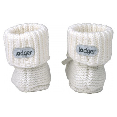 Lodger Slipper Knit čībiņas, Cloud Dancer, 0-6m - SLK 101_0-6