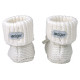 Lodger Slipper Knit čībiņas, Cloud Dancer, 0-6m - SLK 101_0-6