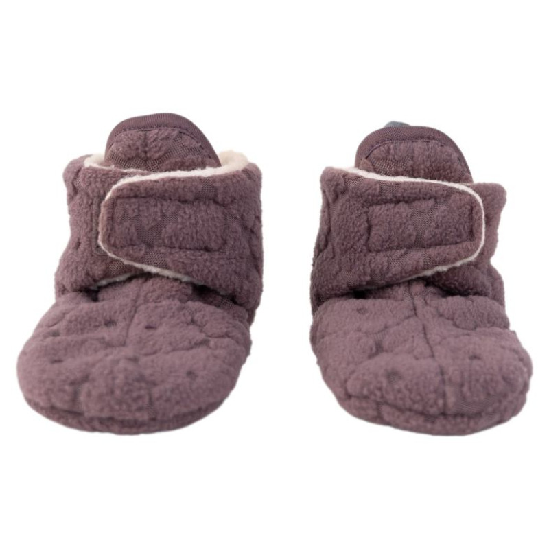 Lodger Slipper Folklore Fleece čībiņas, Mauve, 12-18m - SL 330_12-18