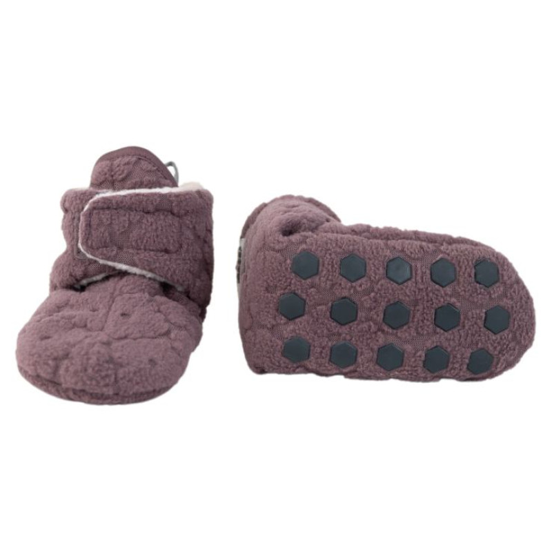 Lodger Slipper Folklore Fleece čībiņas, Mauve, 12-18m - SL 330_12-18