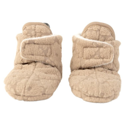 Lodger Slipper Folklore Fleece čībiņas, Beige, 12-18m - SL 630_12-18
