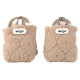 Lodger Slipper Folklore Fleece čībiņas, Beige, 12-18m - SL 630_12-18