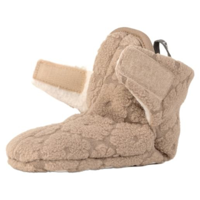 Lodger Slipper Folklore Fleece čībiņas, Beige, 12-18m - SL 630_12-18