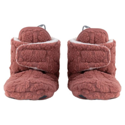 Lodger Slipper Folklore Fleece čībiņas, 12-18 mēn., Rosewood - SLF 625_12-18