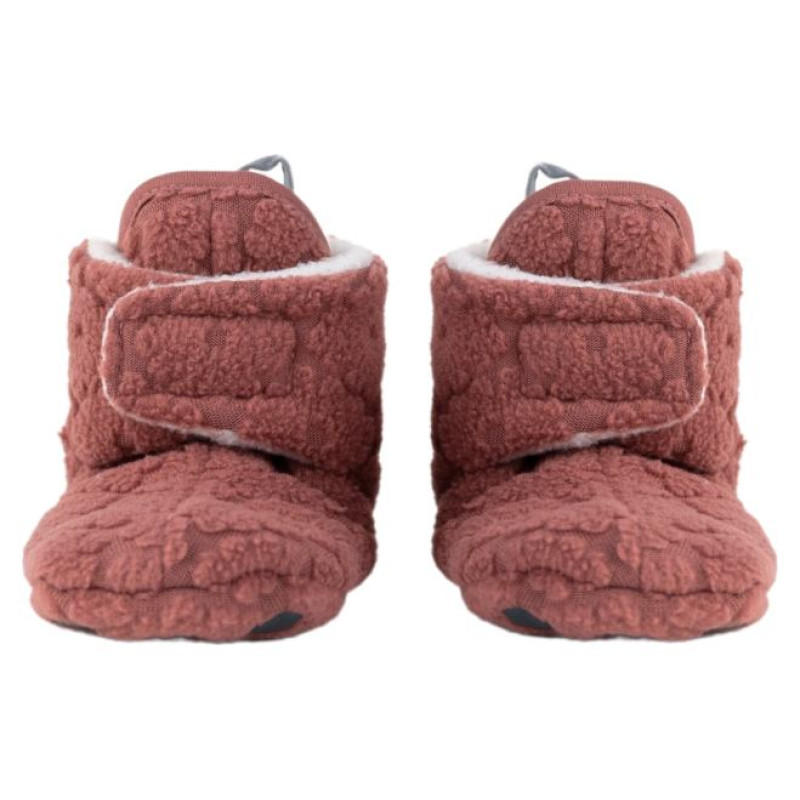 Lodger Slipper Folklore Fleece čībiņas, 12-18 mēn., Rosewood - SLF 625_12-18