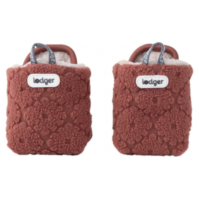Lodger Slipper Folklore Fleece čībiņas, 12-18 mēn., Rosewood - SLF 625_12-18