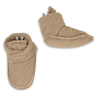 Lodger Slipper Teddy čībiņas, Beige, 6-12m - SLT 630_6-12