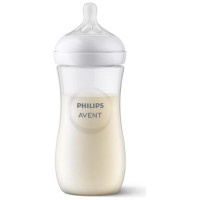 Philips Avent Natural Response barošanas pudelīte 330 ml, ātras plūsmas knupītis, 3m+ - SCY906/01