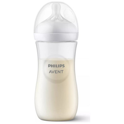 Philips Avent Natural Response baro&scaron;anas pudelīte 330 ml, ātras plūsmas knupītis, 3m+ - SCY906/01