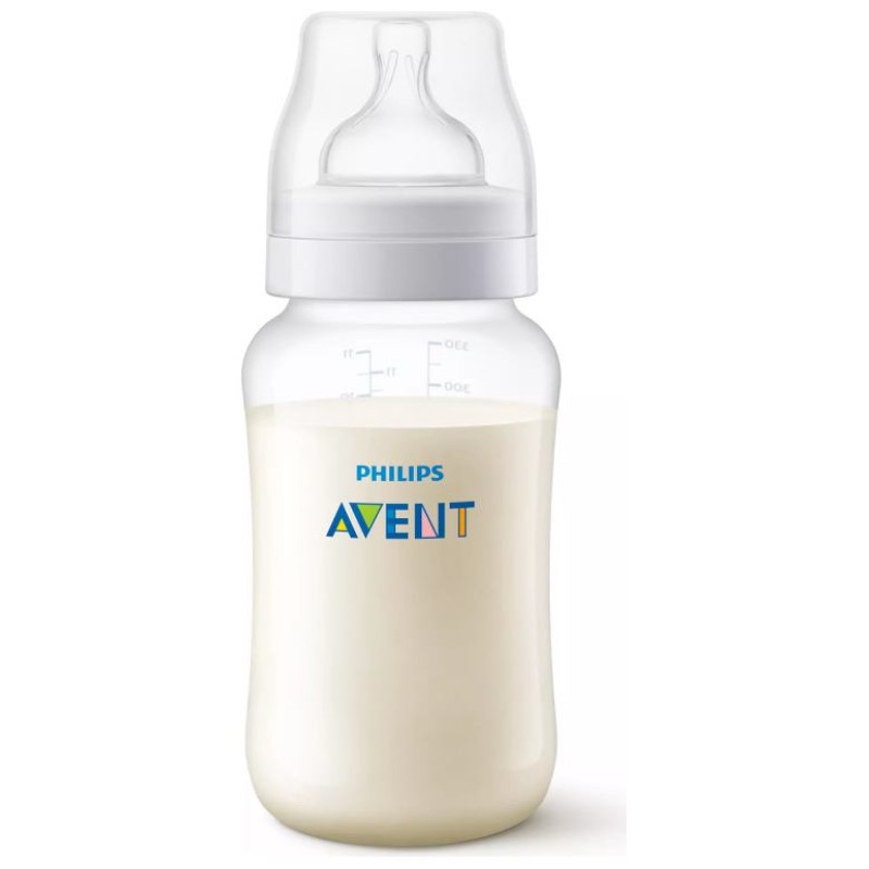 Philips Avent Pretkoliku baro&scaron;anas pudelīte 330 ml, 3m+ - SCY106/01