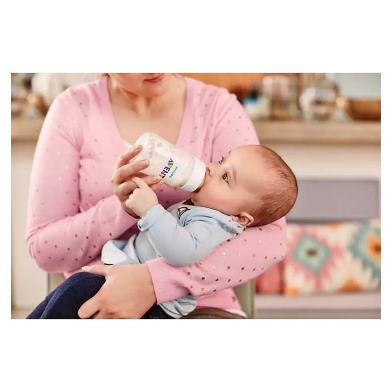 Philips Avent Pretkoliku baro&scaron;anas pudelīte 330 ml, 3m+ - SCY106/01