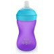 Philips Avent My Grippy mācību krūzīte ar mīkstu snīpi 300ml, 9M+, lillā - SCF802/02