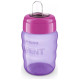 Philips Avent Easy Sip mācību krūzīte,  9M+, 260ml, silikona snīpis, rozā - SCF553/03