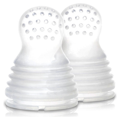 Kidsme Food Feeder Plus patentēts silikona uzgalis, XL izmērs (2 gab.), no 6 mēn. - 160360