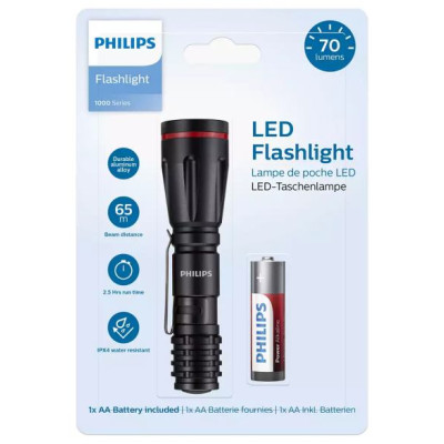 Philips LED lukturis, melns - SFL1000P/10