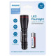 Philips LED lukturis, melns - SFL1000P/10