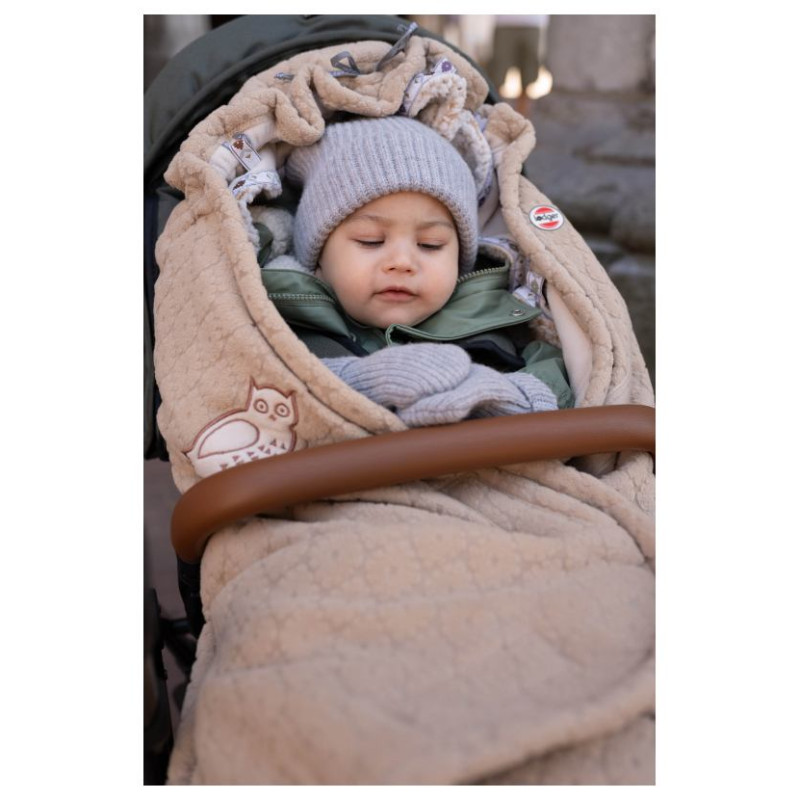 Lodger Hatter Folklore merino vilnas cepure, Drizzle, 6-12m - HTM 629_6-12