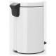 Brabantia atkritumu tvertne ar pedāli NewIcon, 12 l, White - 111969