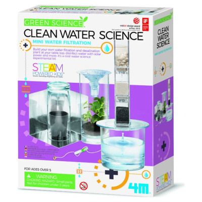 4M Green Science DIY komplekts Zinātne par tīru ūdeni