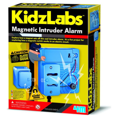 4M KidzLabs DIY komplekts Magnētiskā pretielau&scaron;anās signalizācija