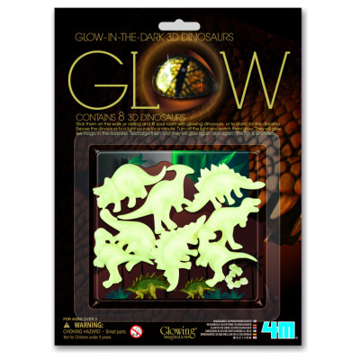4M Tumsā spīdo&scaron;i dinozauri