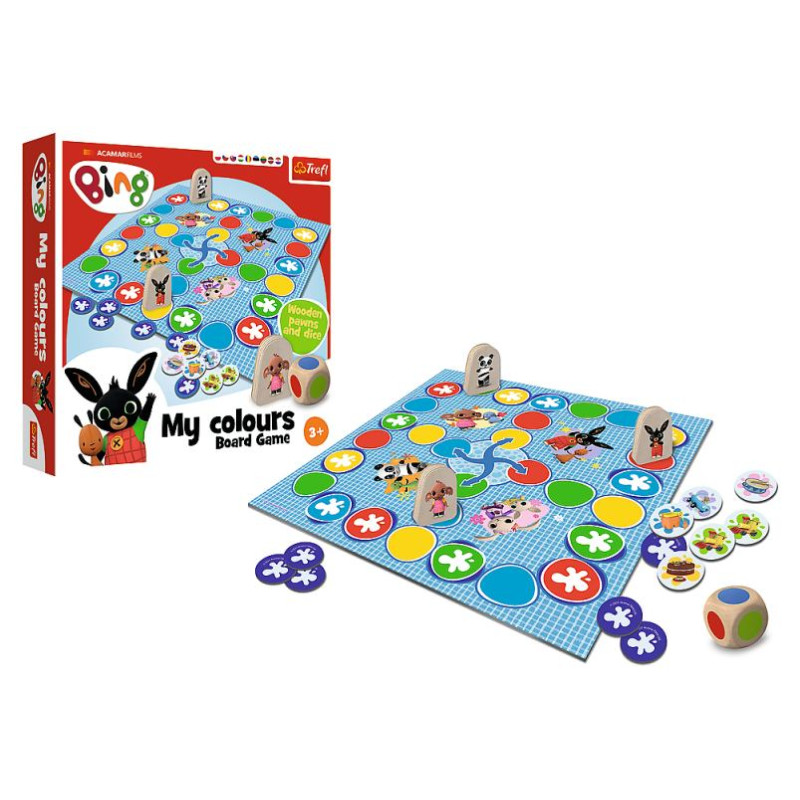 Trefl Galda spēle "Bings - Manas krāsas"