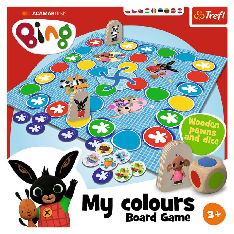 Trefl Galda spēle "Bings - Manas krāsas"