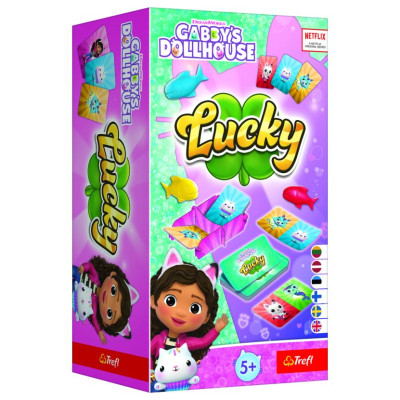 Trefl GABBY&acute;S DOLLHOUSE galda spēle Lucky