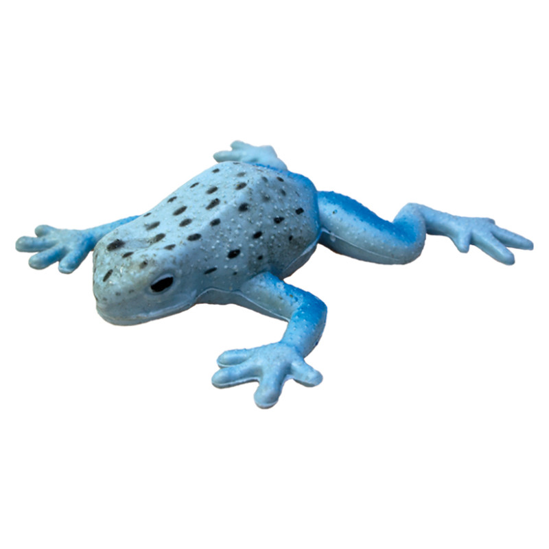 Deluxebase Stiepjamā rotaļlieta, Zilā indīgā &scaron;autriņu varde