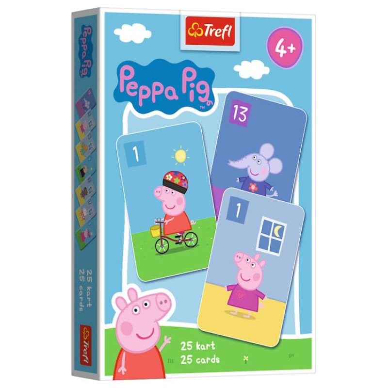 Trefl PEPPA PIG Kār&scaron;u spēle Peppa Pig