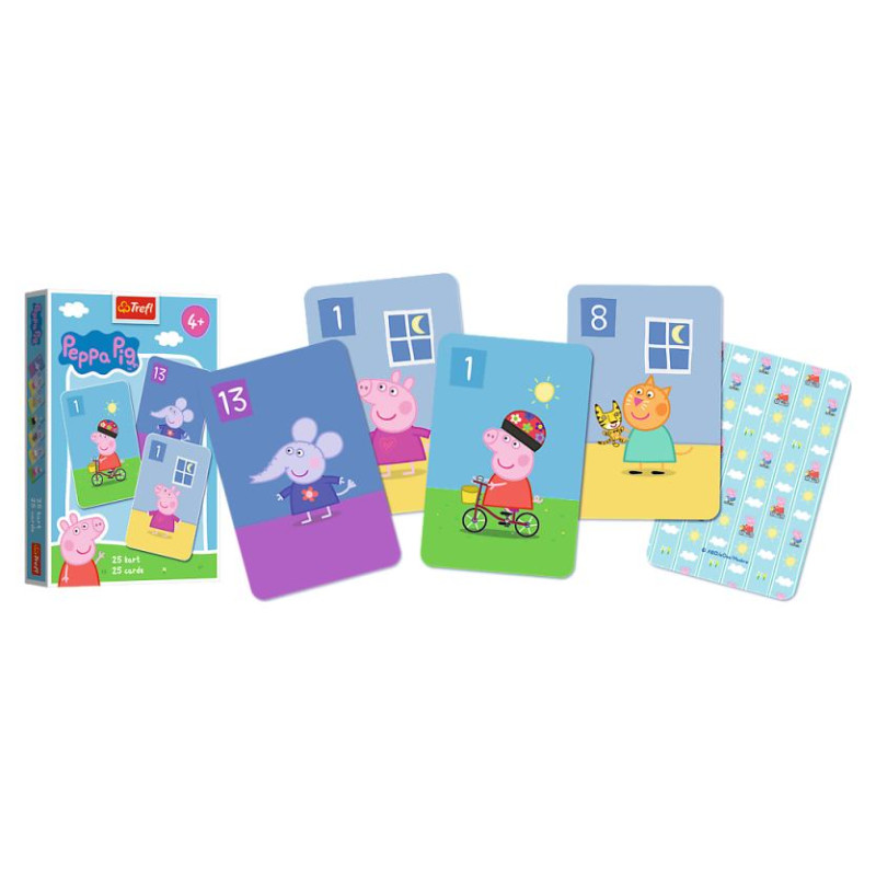 Trefl PEPPA PIG Kār&scaron;u spēle Peppa Pig