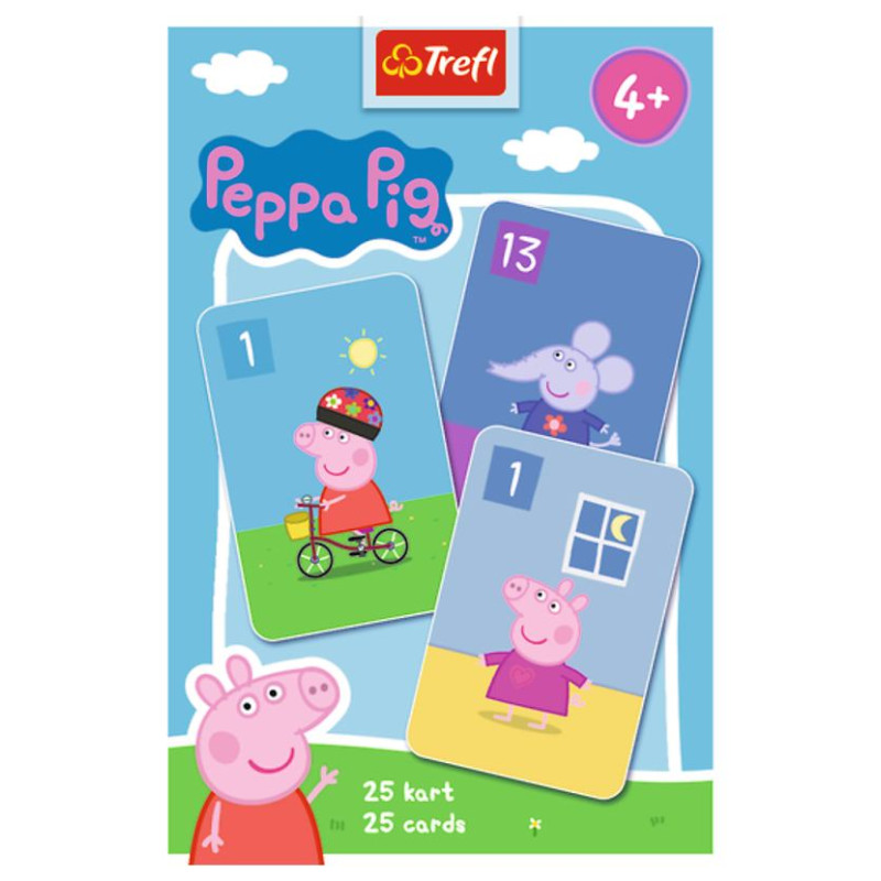 Trefl PEPPA PIG Kār&scaron;u spēle Peppa Pig