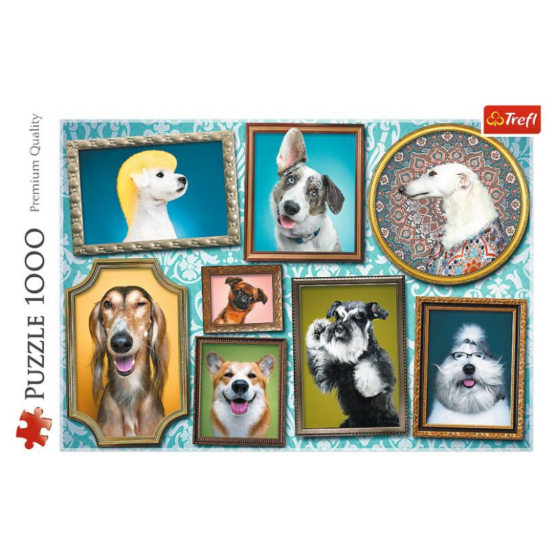 Trefl Puzle Suņi, 1000 gab.