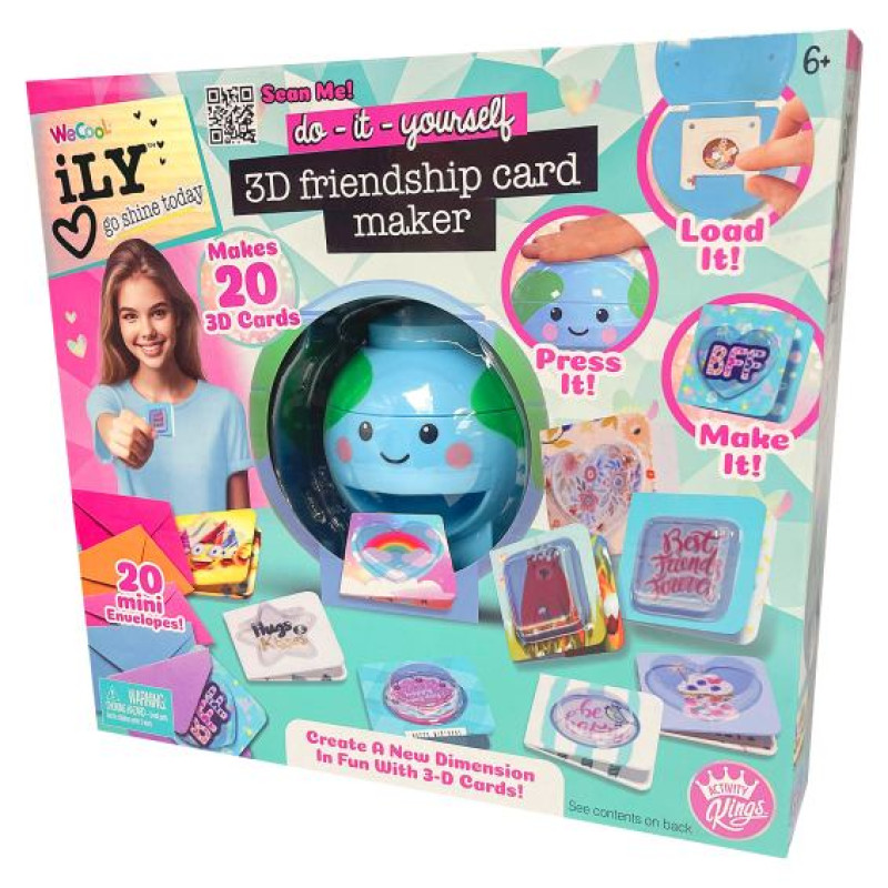 Wecool DIY komplekts 3D Friendship Card Maker